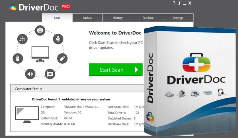 DriverDoc Pro 7.1.1120 Free Download