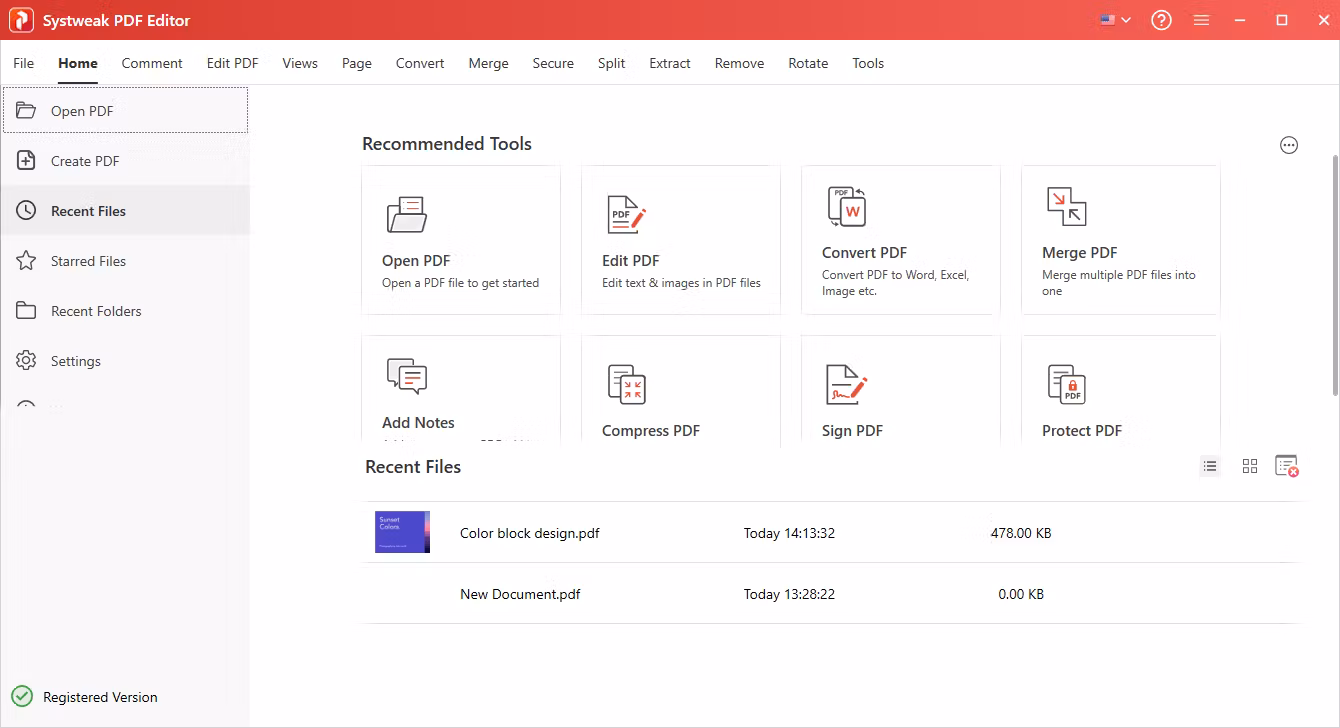 Systweak PDF Editor crack