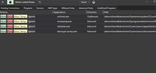 Minimal Firewall