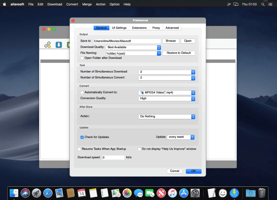 Allavsoft Video Downloader Converter v 3.28.3.9369 macOS