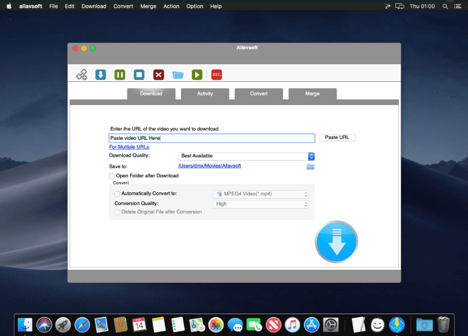 Allavsoft Video Downloader Converter v 3.28.3.9369 macOS