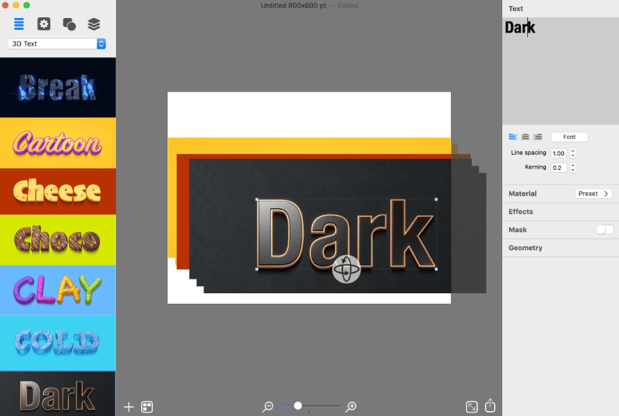 BeLight Art Text v4.5.3 macOS