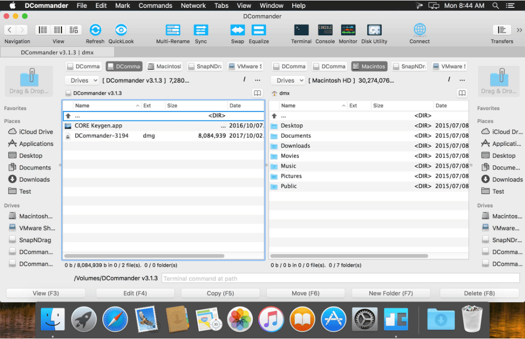 DCommander v 3.9.8 macOS