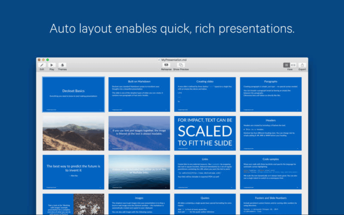 Deckset v 2.0.43 macOS