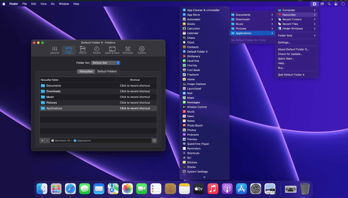 Default Folder X v 6.2.0 macOS
