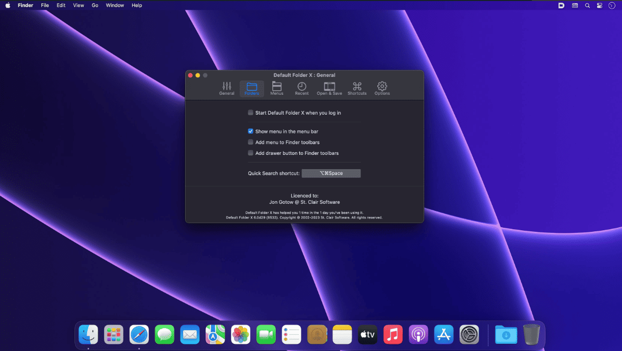 Default Folder X v6.2.0 macOS
