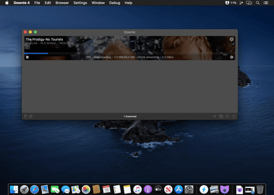 Downie v 4.10.7 macOS