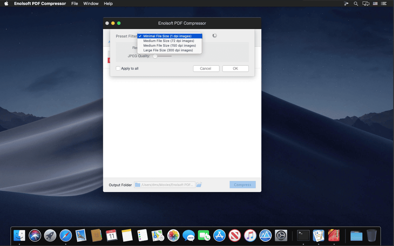 Enolsoft PDF Compressor 4.0.0 macOS