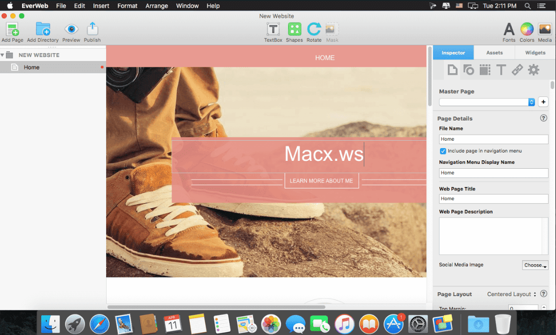 EverWeb Standalone v 4.4.0 macOS