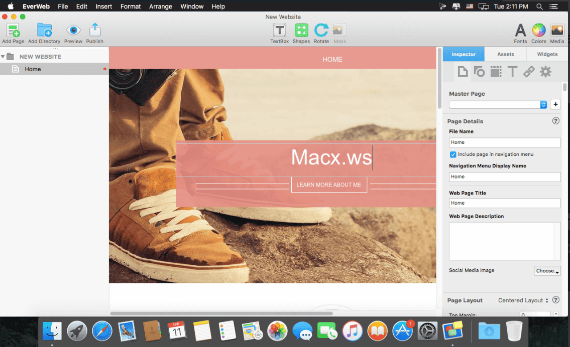 EverWeb Standalone v4.4.1 macOS