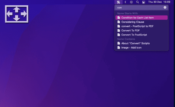 FastScripts v 3.3.8 (1967) macOS