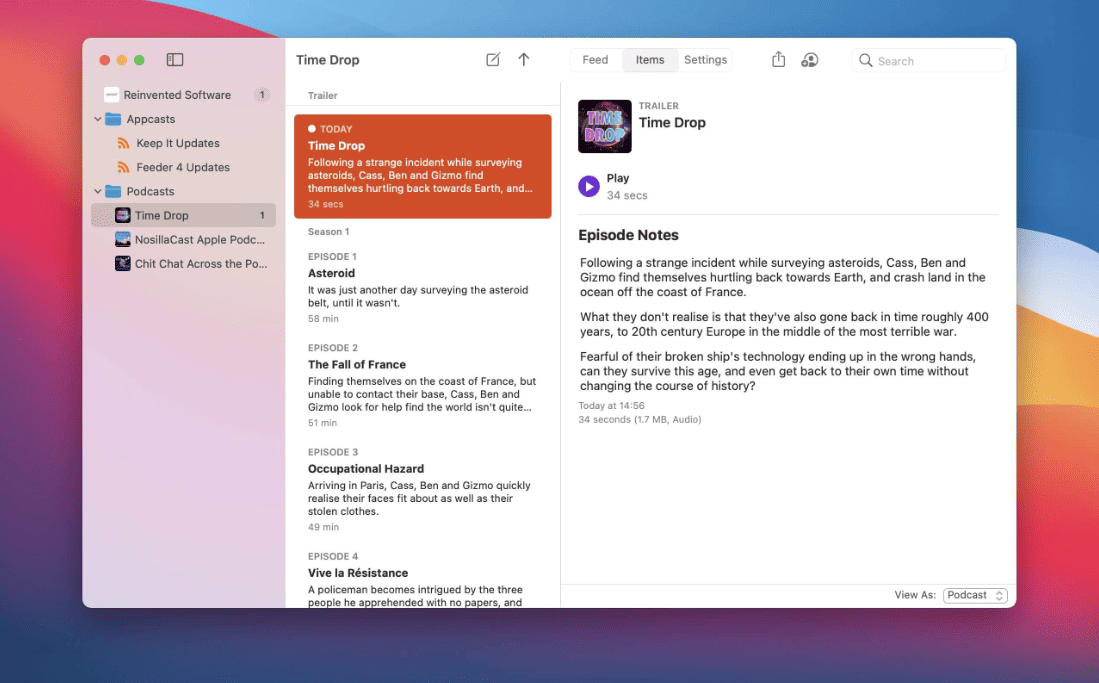 Feeder v4.8.0 macOS