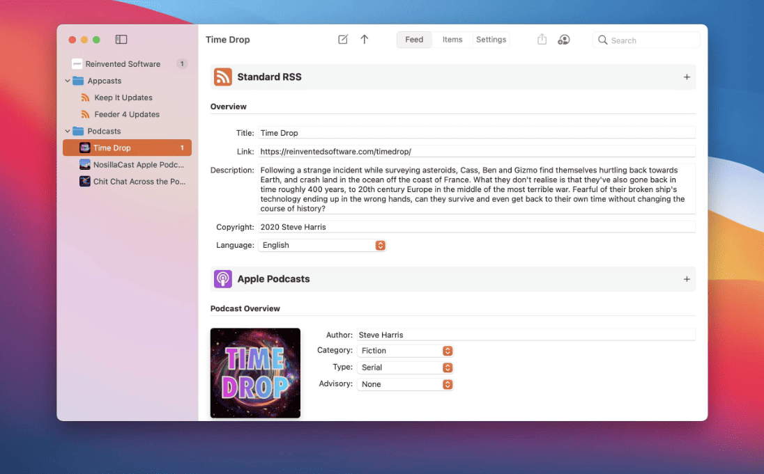 Feeder v4.8.0 macOS