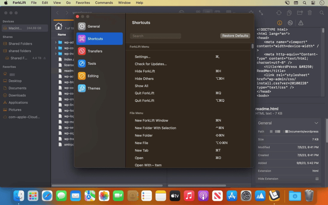 ForkLift v4.4.0 macOS