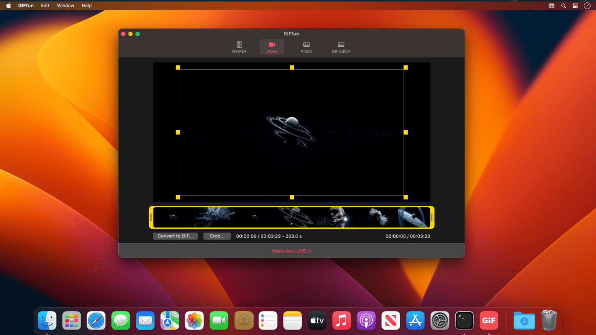 GIFfun - Video,Photos to GIF v 10.6.15 macOS
