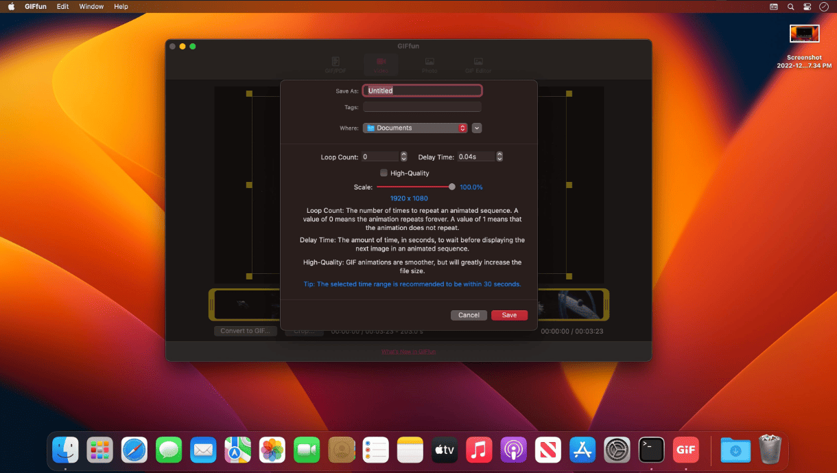 GIFfun - Video,Photos to GIF v 10.6.15 macOS