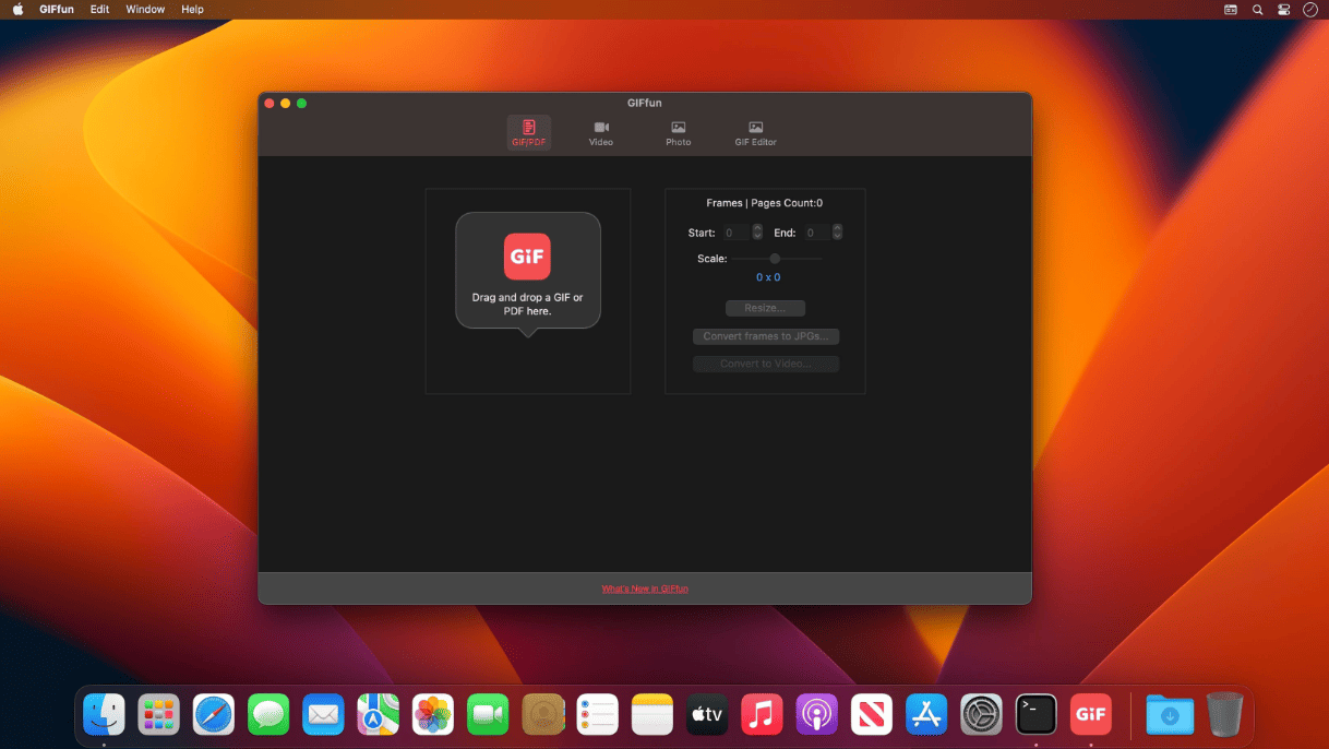 GIFfun - Video,Photos to GIF v 10.6.15 macOS