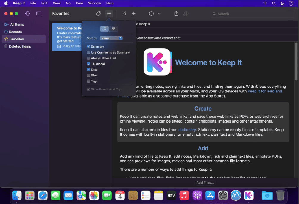 Keep It v2.7.2 macOS