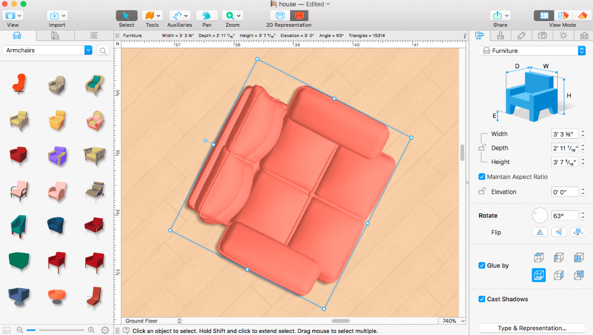 Live Home 3D Pro v4.10.2 macOS