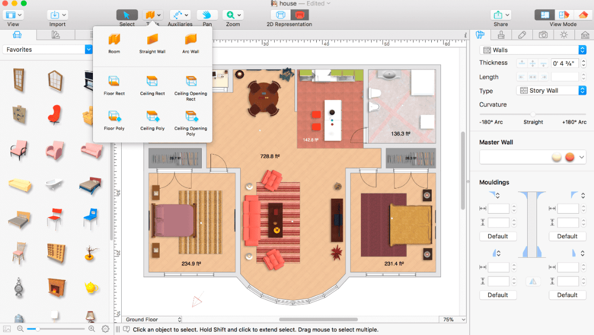 Live Home 3D Pro v4.10.2 macOS