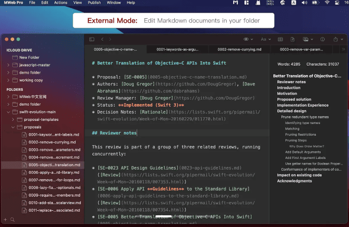 MWeb Pro 4.7.3 macOS