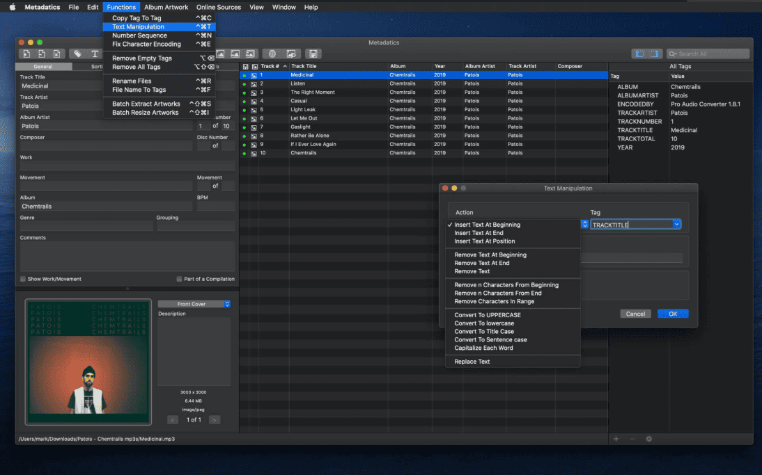 Metadatics v1.6.13 macOS