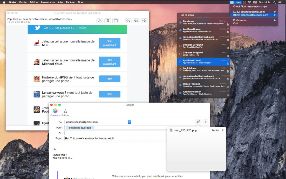 Mia for Gmail v 2.7.5 macOS