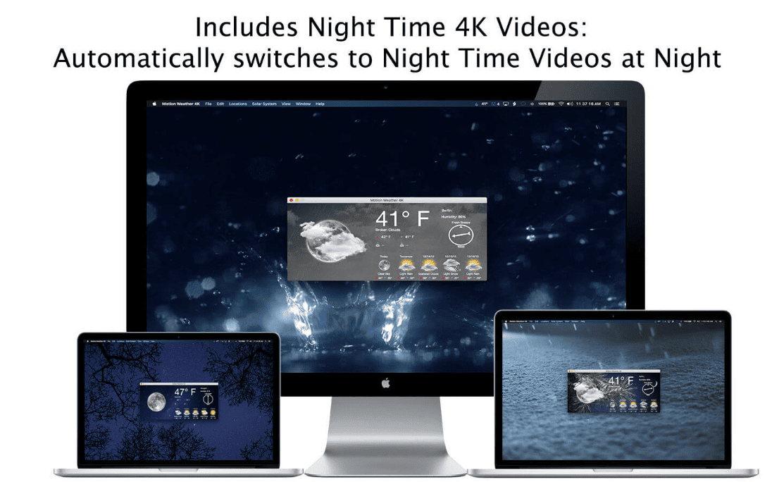 Motion Weather 4K - Ultra HD v1.2.1 macOS