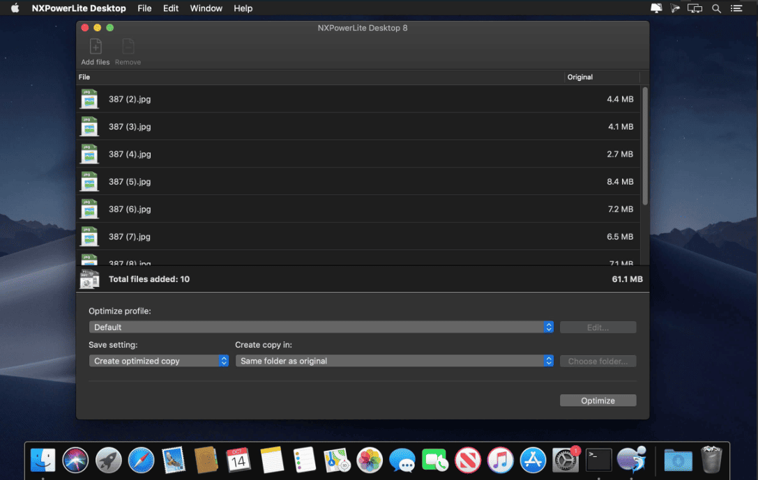 NXPowerLite Desktop v 10.3.3 macOS