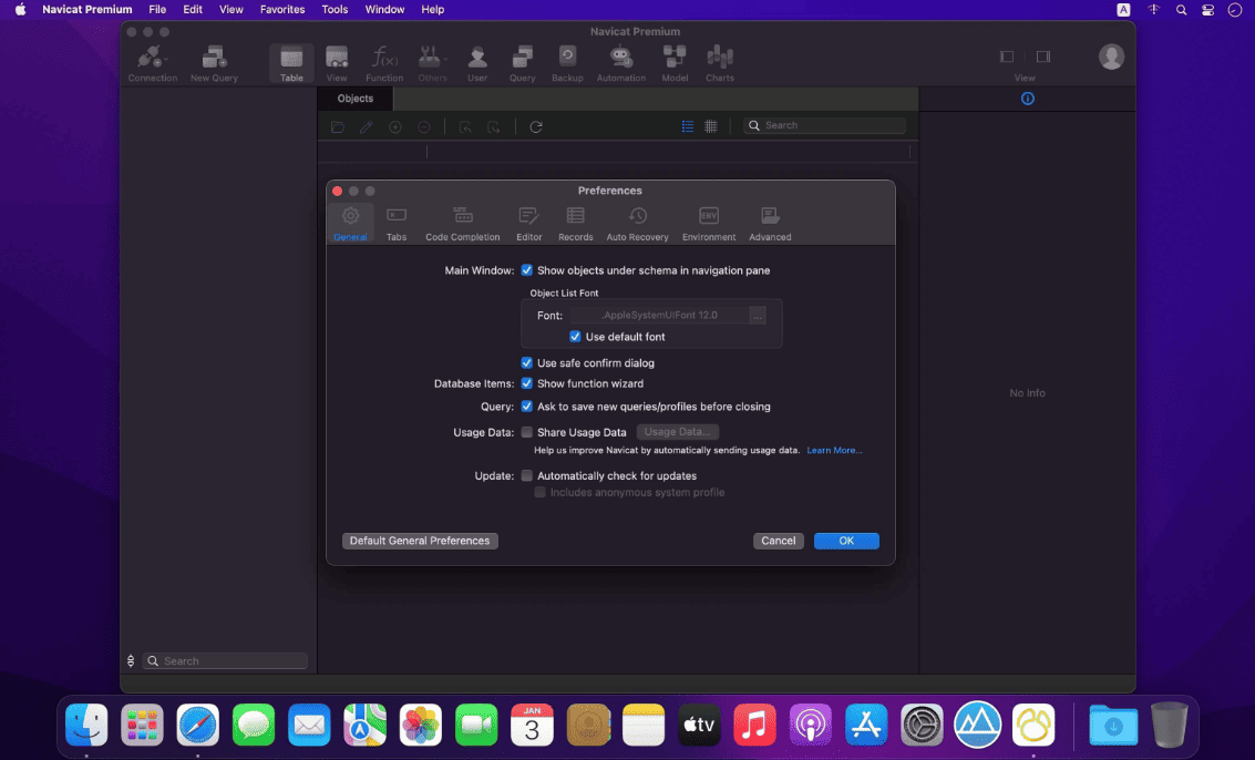 Navicat Premium v 17.3.3 macOS