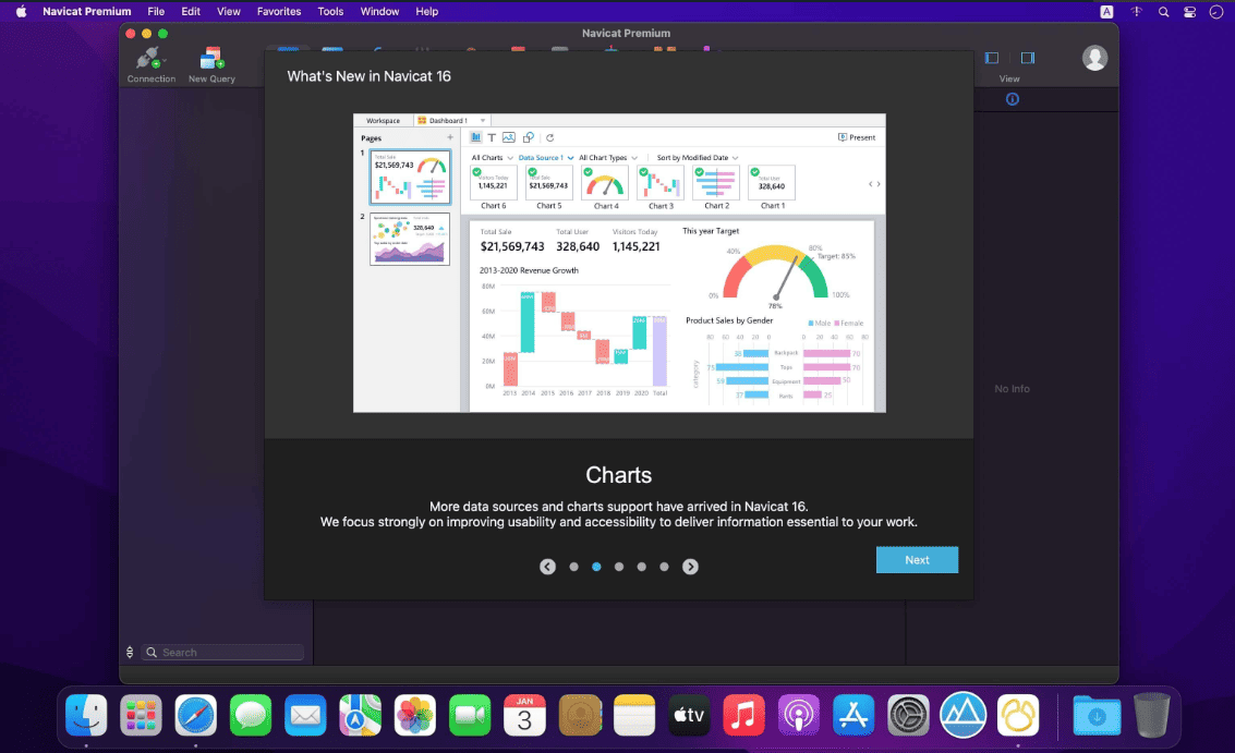 Navicat Premium v 17.3.3 macOS