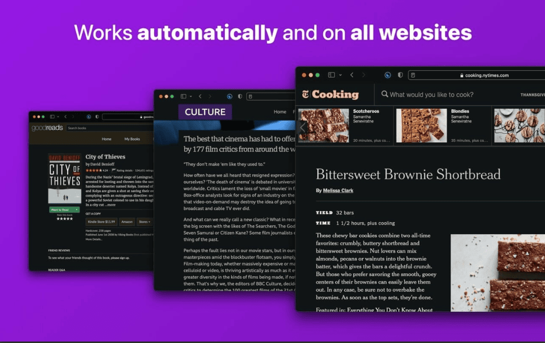 Noir – Dark Mode for Safari 2025.1.8 macOS