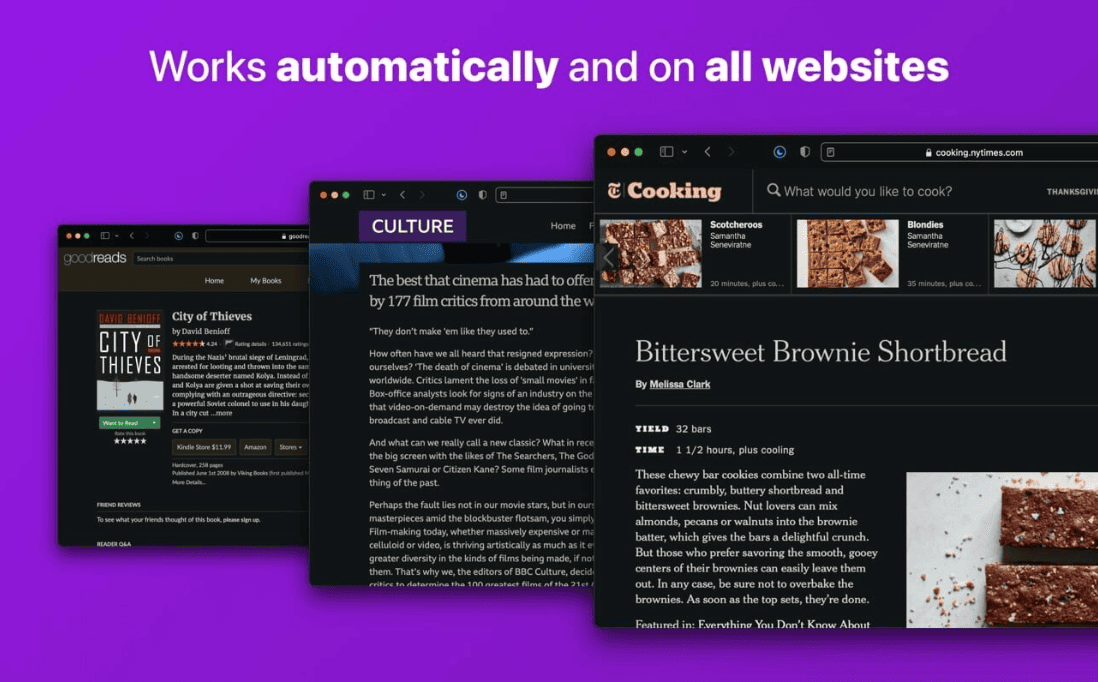 Noir – Dark Mode for Safari v2025.2 macOS