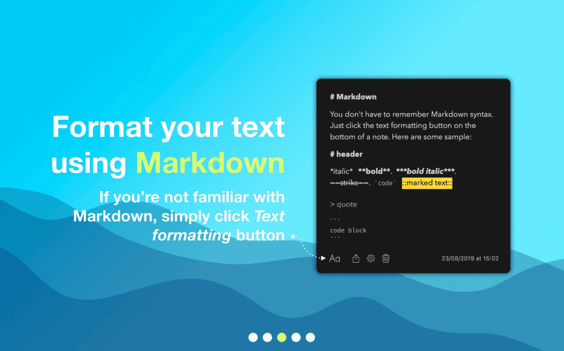 Note-C v2.6.0 macOS