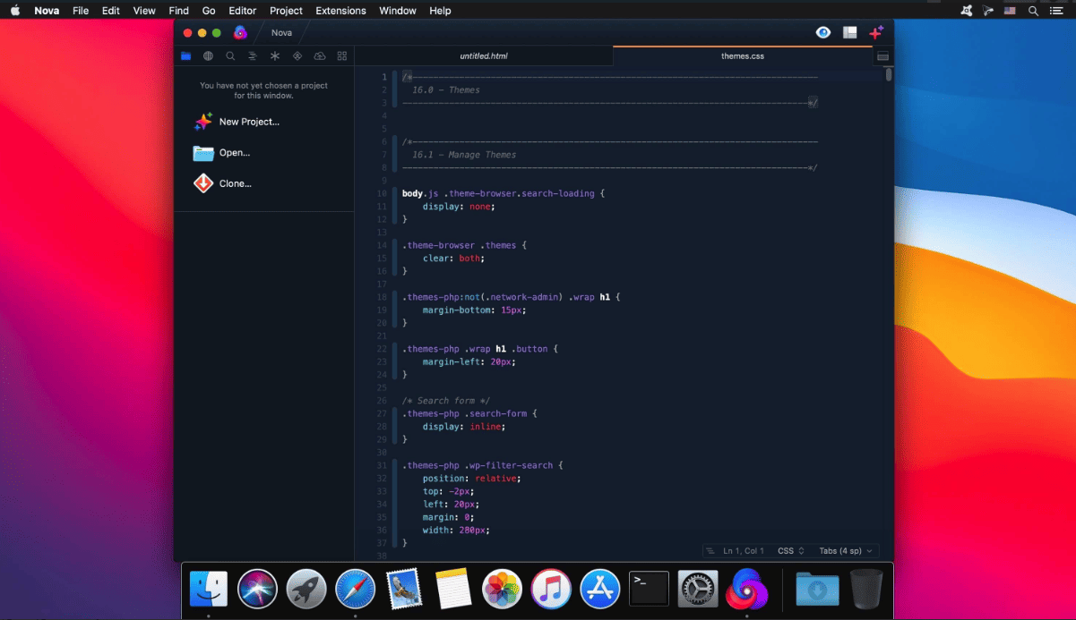 Nova v13.2 macOS