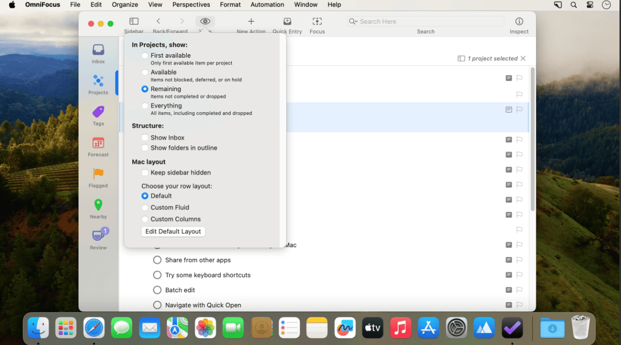 OmniFocus Pro v 4.7.0 macOS