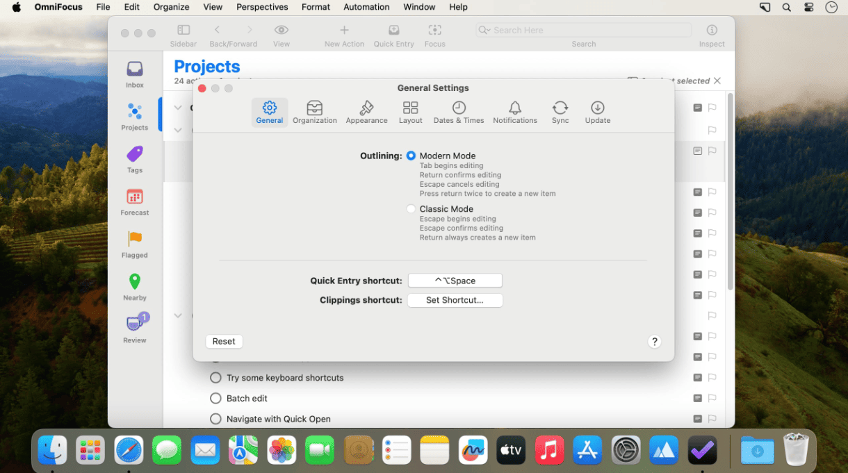 OmniFocus Pro v 4.7.0 macOS
