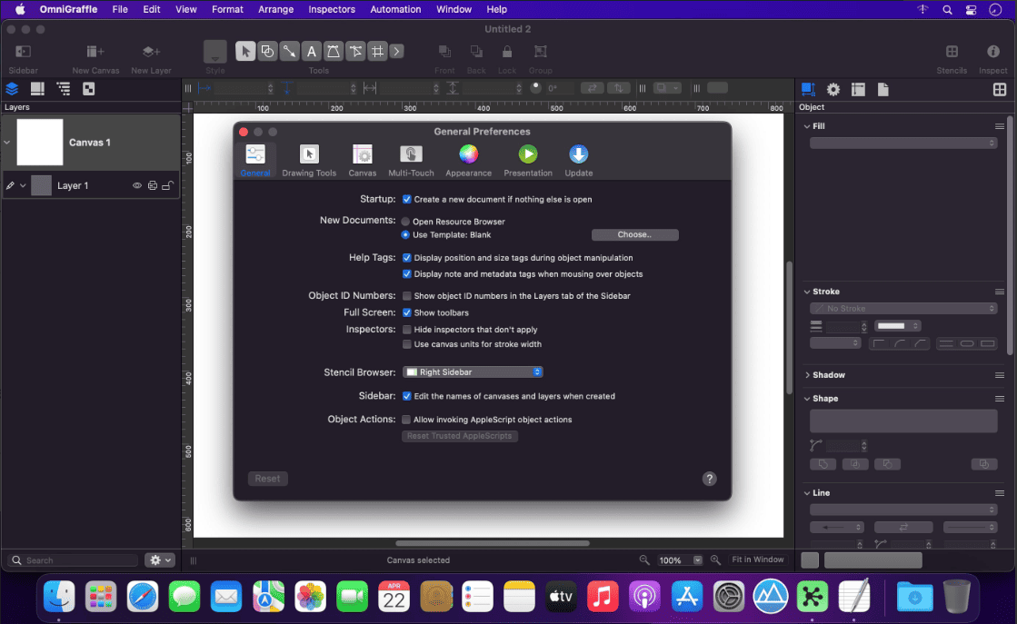OmniGraffle Pro v 7.25.0 macOS