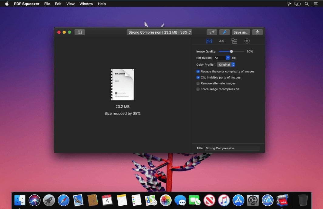 PDF Squeezer v4.6.0 macOS