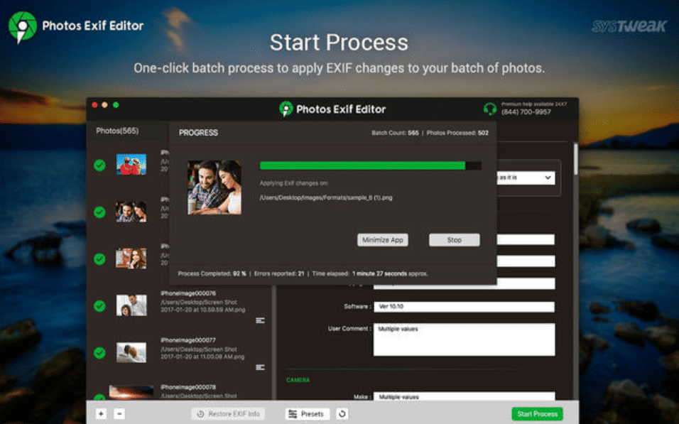 Photos Exif Editor v5.0 macOS