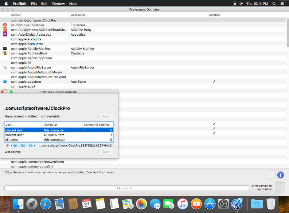 PrefEdit v5.7 macOS
