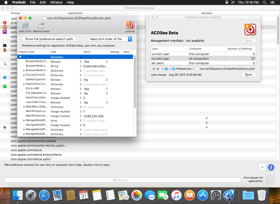 PrefEdit v5.7 macOS