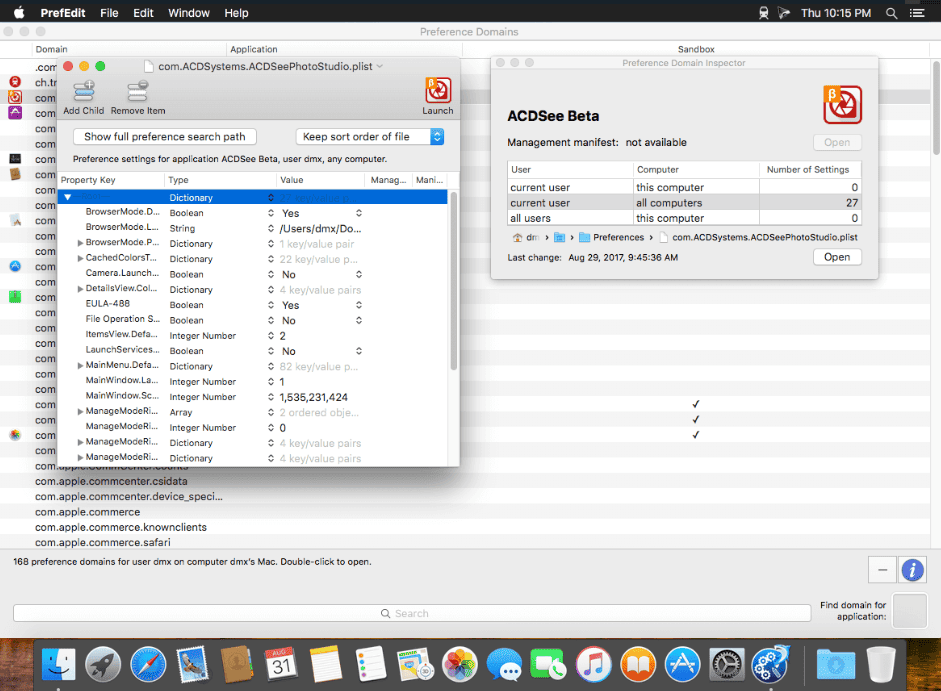 PrefEdit v5.7 macOS