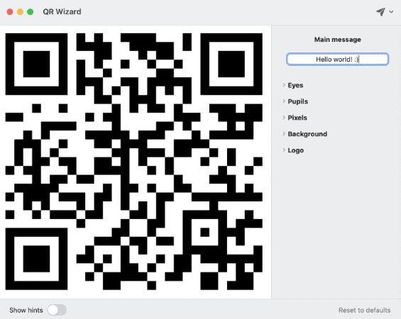QR Wizard v2.5 macOS