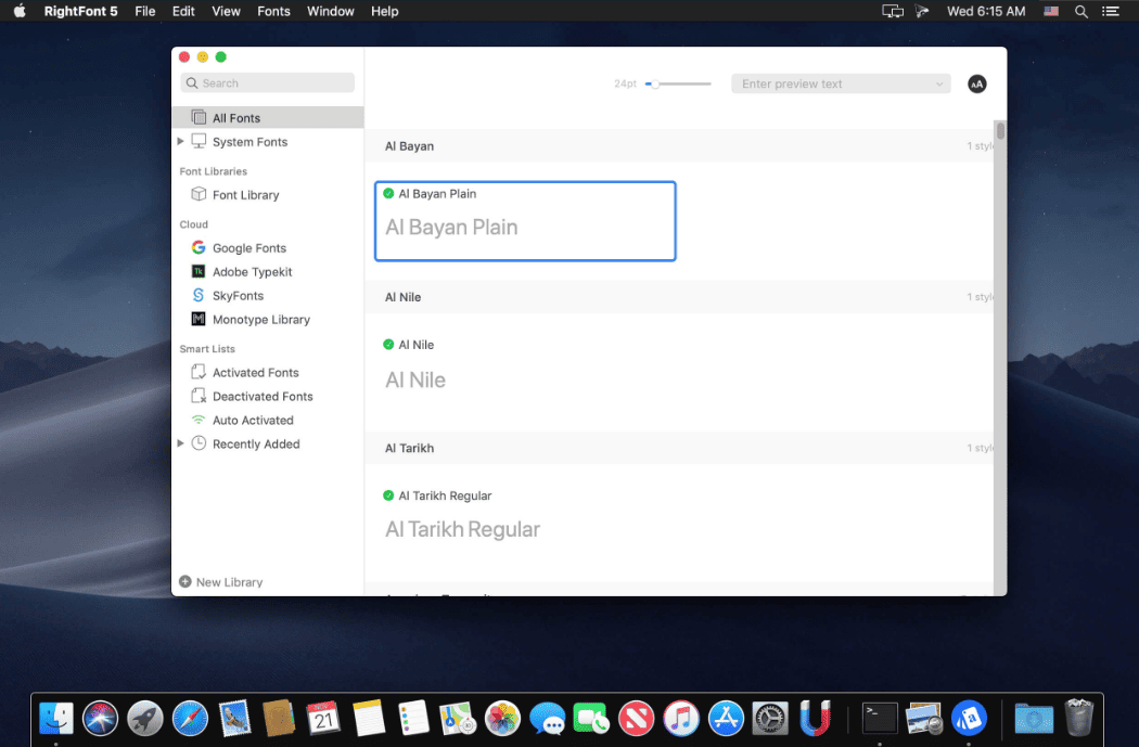 RightFont v9.7.0 macOS
