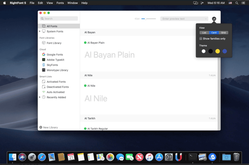 RightFont v9.7.0 macOS