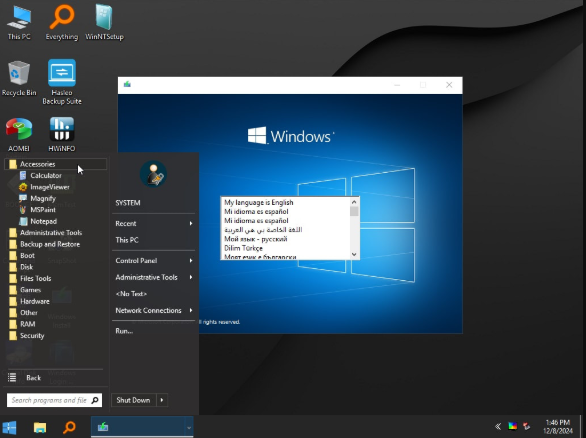 Windows 11 Pro SuperLite 24H2 Build 26100.5061 Barebone 11 v11

