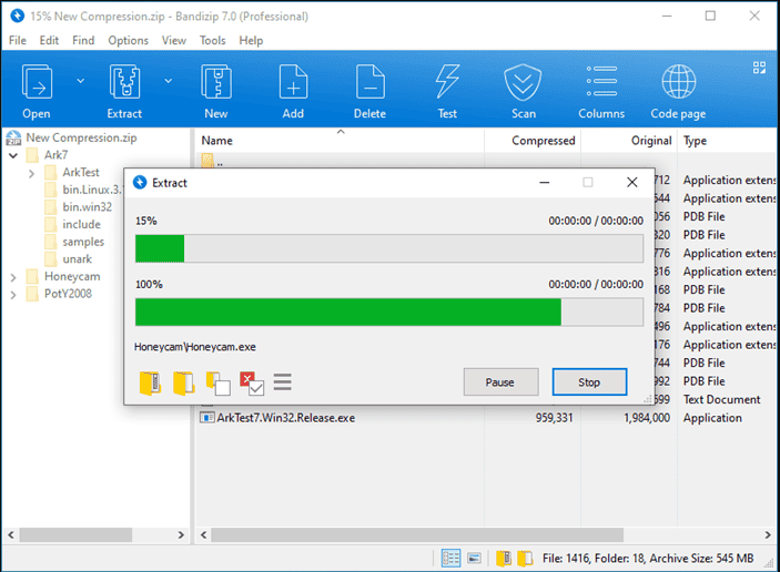 Bandizip Professional 7.40 (x64) For Window
