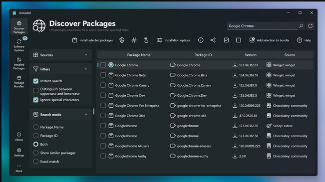 UniGetUI 3.3.5