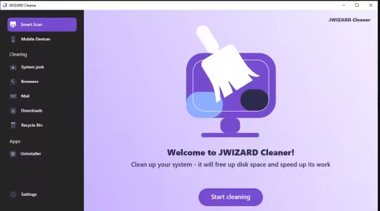 JWIZARD Cleaner 1.9.1